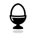 soft-boiled egg icon